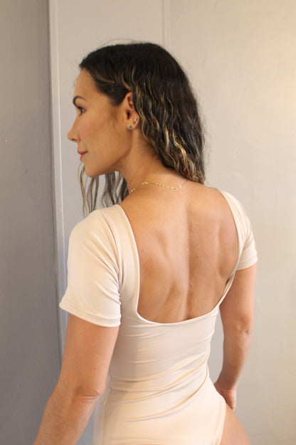 Body Micaela manga corta
